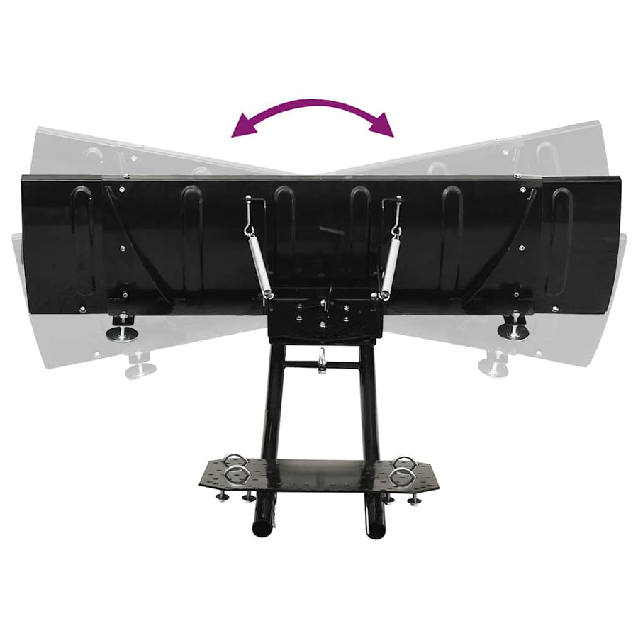 Sneeuwploeg voor ATV 150x38 cm zwart