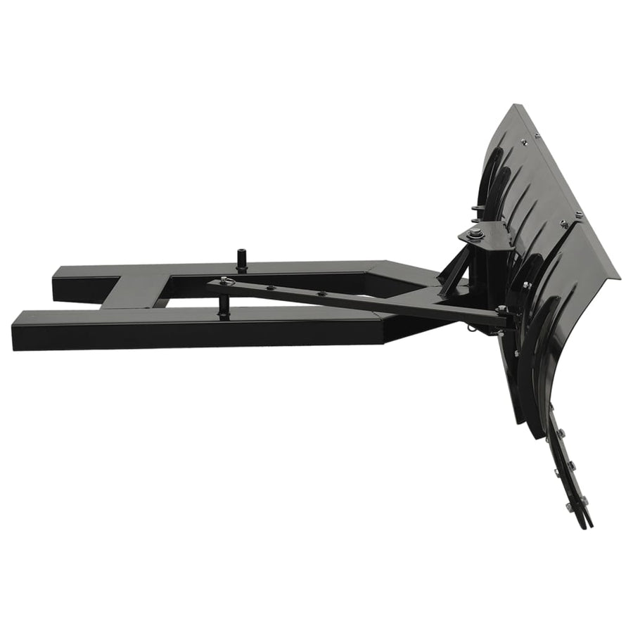 Sneeuwploeg voor heftruck 200x48 cm zwart