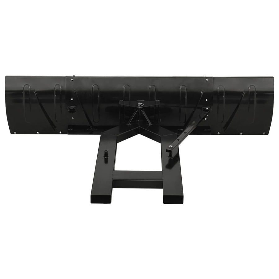 Sneeuwploeg voor heftruck 200x48 cm zwart