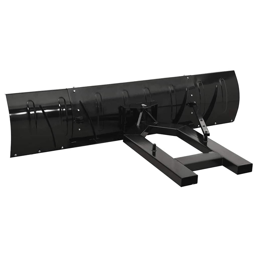 Sneeuwploeg voor heftruck 200x48 cm zwart