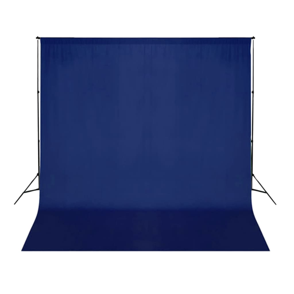 Achtergrond Chromakey Katoen 300 x 300 cm Blauw