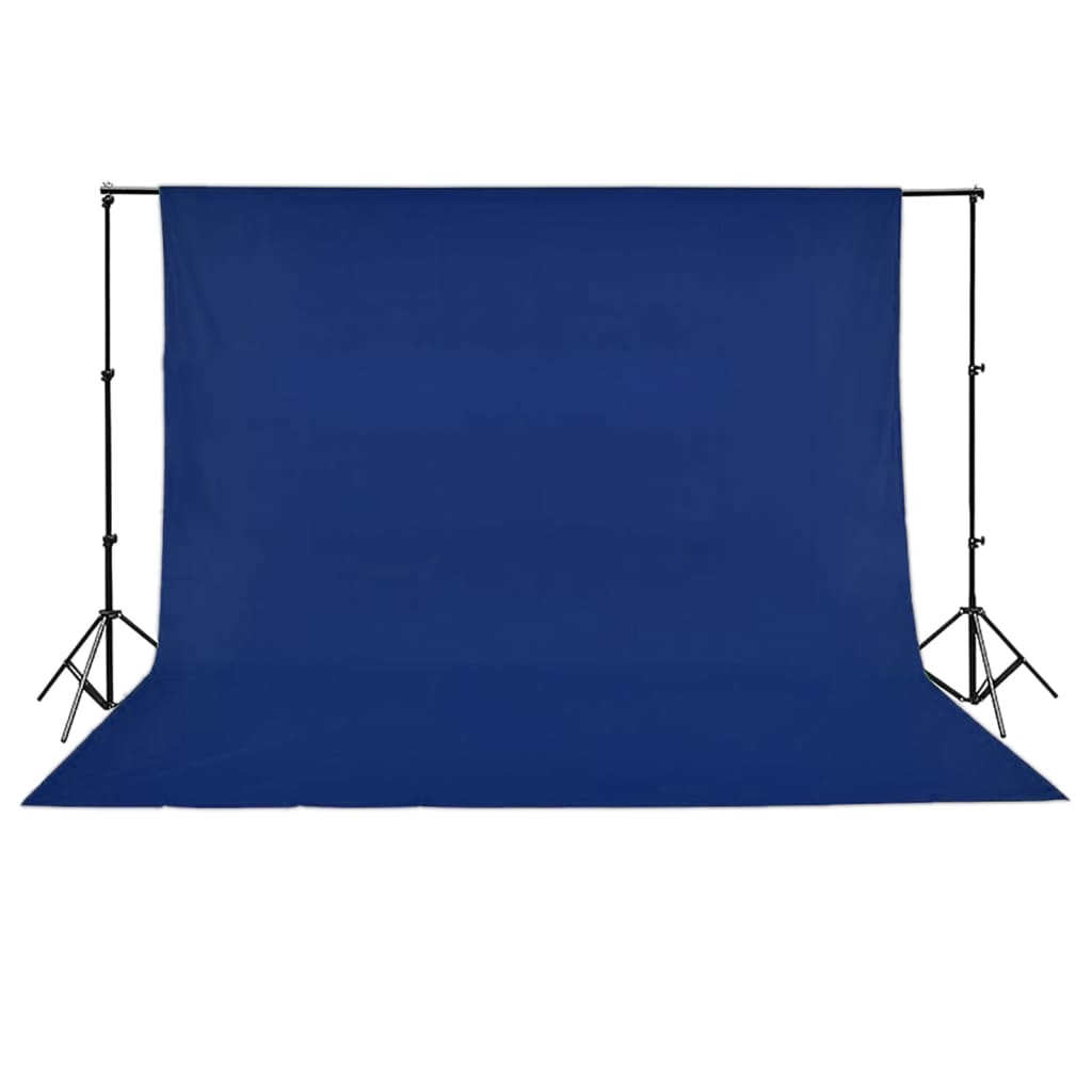 Achtergrond Chromakey Katoen 500 x 300 cm Blauw