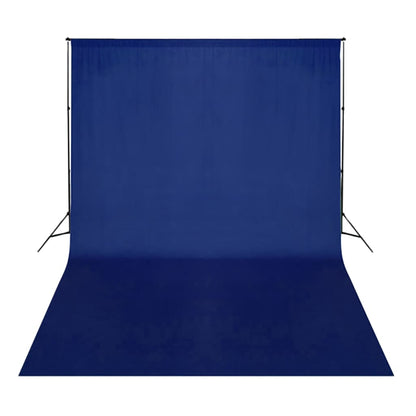 Achtergrond Chromakey Katoen 500 x 300 cm Blauw