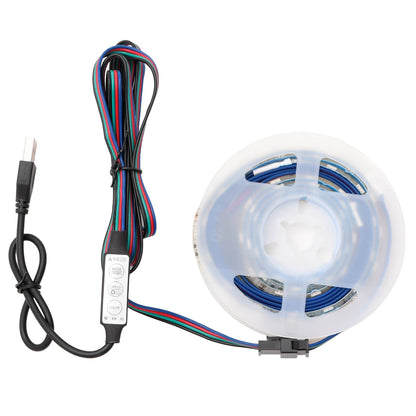 LED-strip met LED-stripverlichting Zwart 180 cm SMD5050