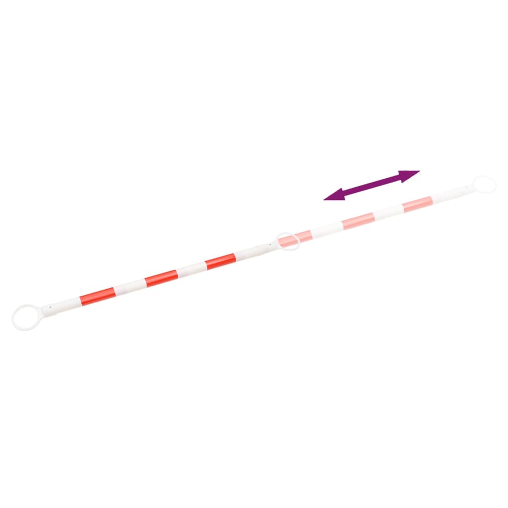 Pylonstangen Inklapbaar 10 St 116-197 Cm