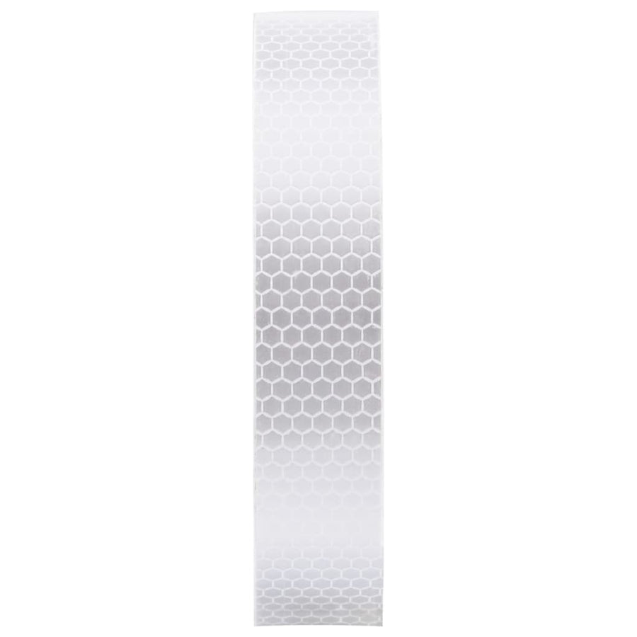 Reflecterende Tape 2,5 Cm X 20 M Pvc Wit 0.025 x 20 m