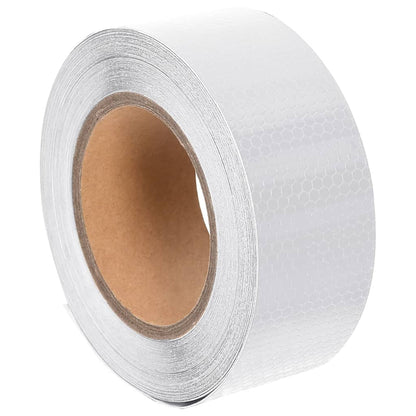 Reflecterende Tape 5 Cm X 20 M Pvc Wit 0.05 x 20 m