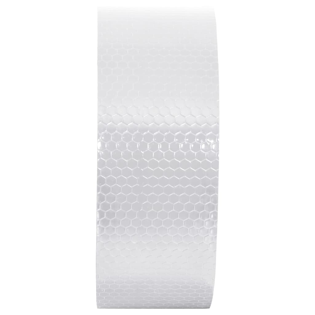 Reflecterende Tape 5 Cm X 20 M Pvc Wit 0.05 x 20 m