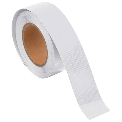 Reflecterende Tape 5 Cm X 20 M Pvc Wit 0.05 x 20 m