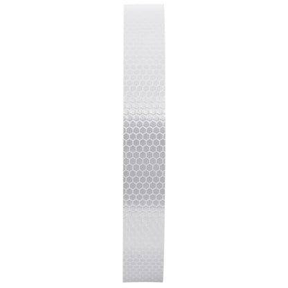 Reflecterende Tape 2,5 Cm X 50 M Pvc Wit 1 0.025 x 50 m