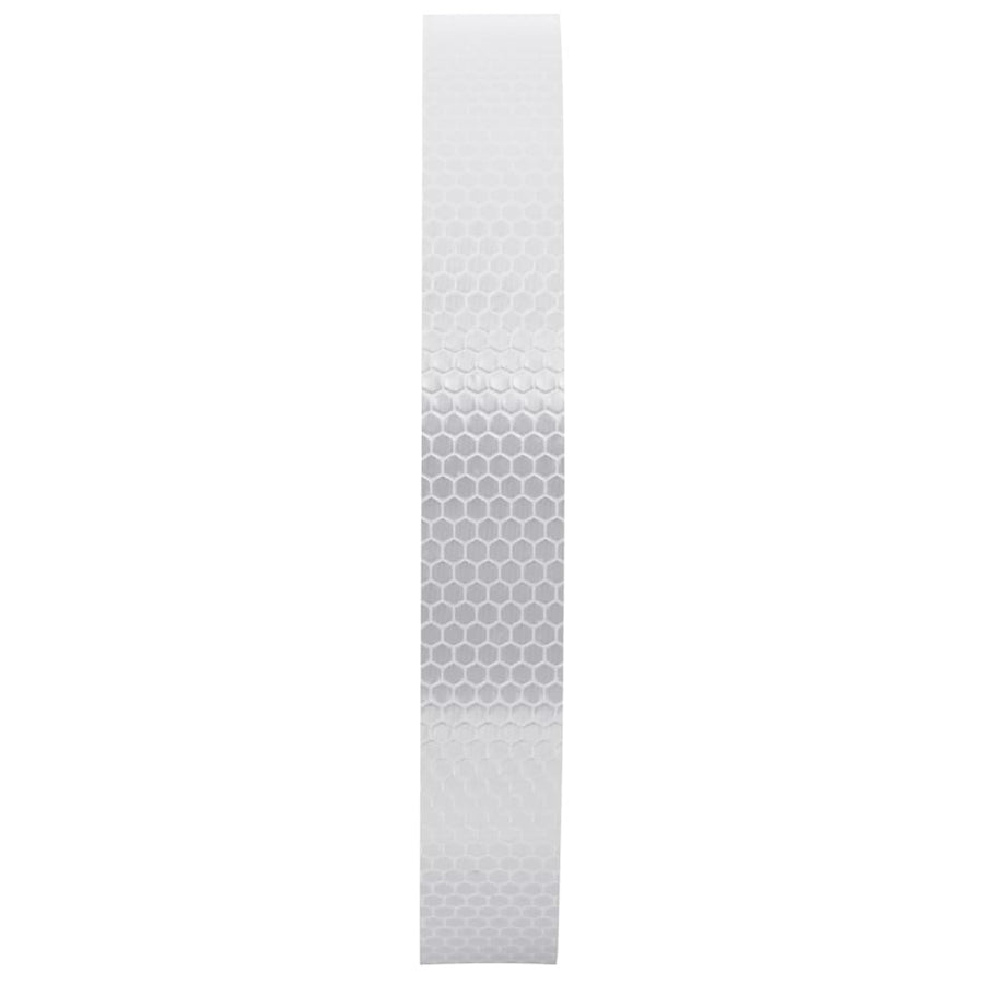 Reflecterende Tape 2,5 Cm X 50 M Pvc Wit 1 0.025 x 50 m