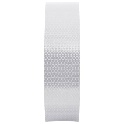 Reflecterende tape 5 cm x 50 m PVC wit