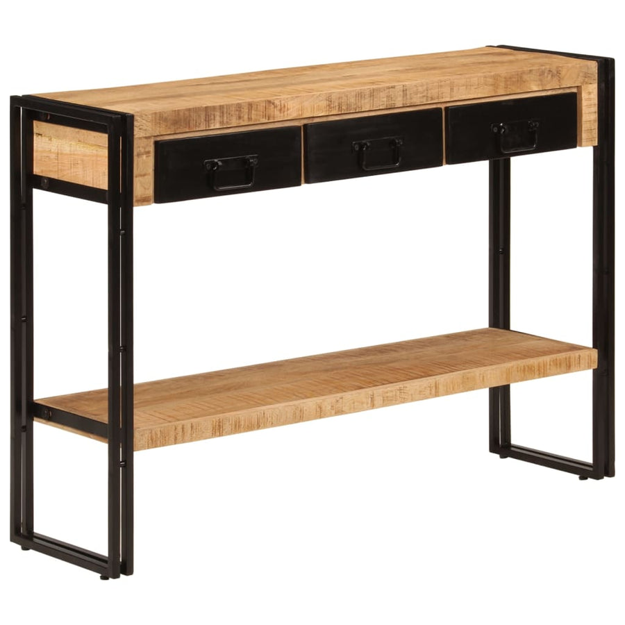 Wandtafel 0X30X76 Cm massief mangohout