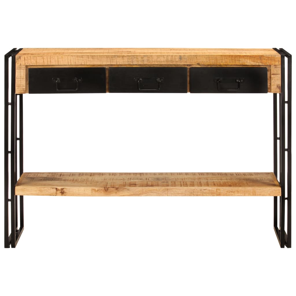 Wandtafel 0X30X76 Cm massief mangohout
