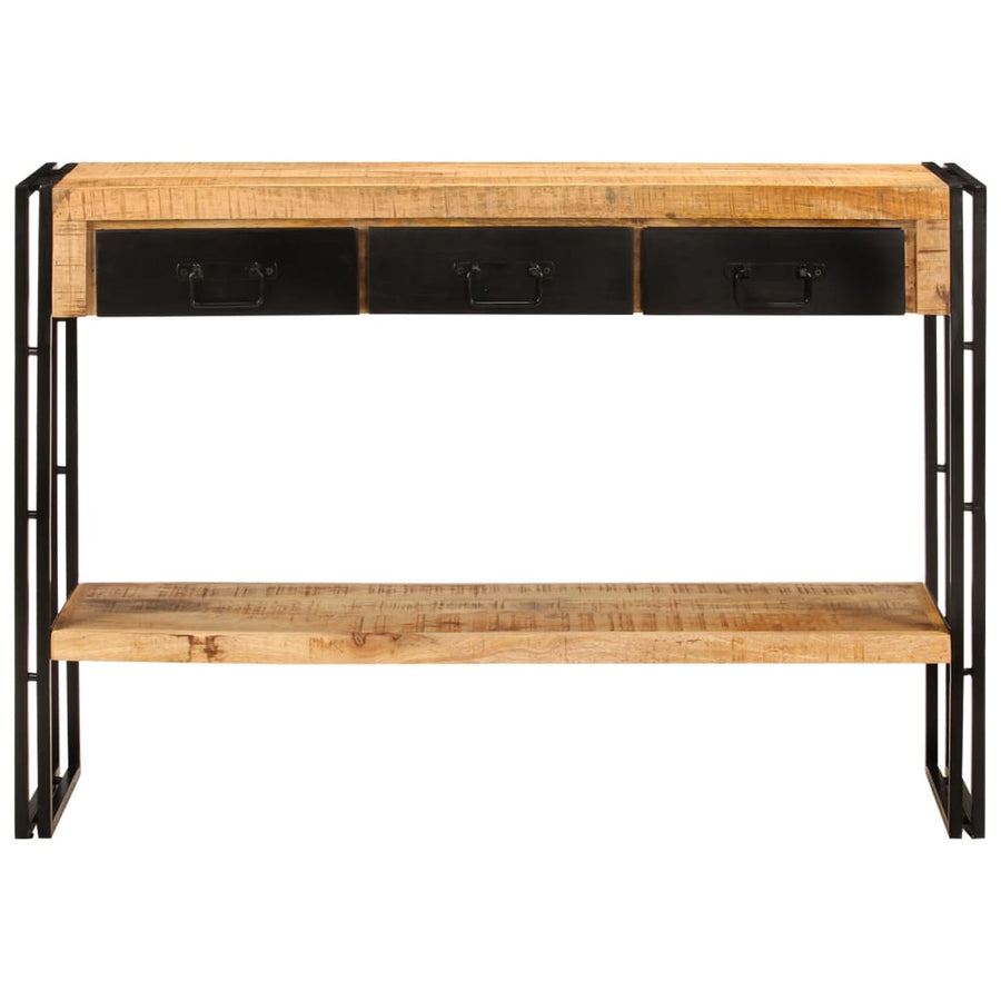 Wandtafel 0X30X76 Cm massief mangohout