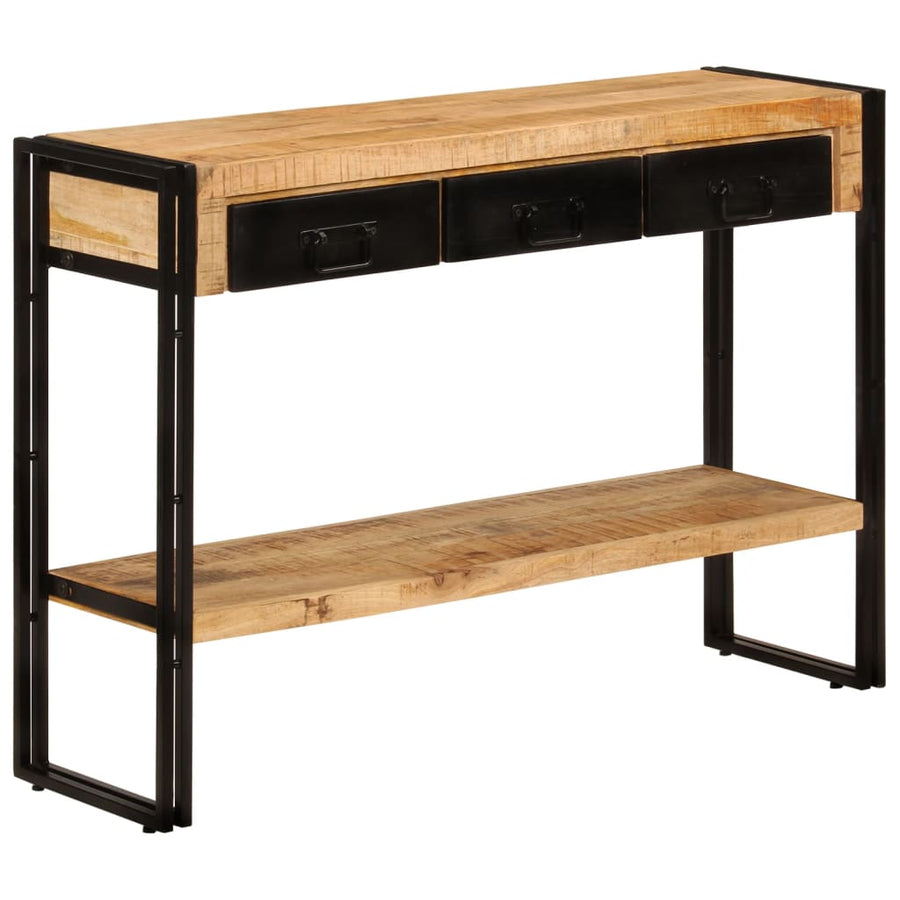 Wandtafel 0X30X76 Cm massief mangohout