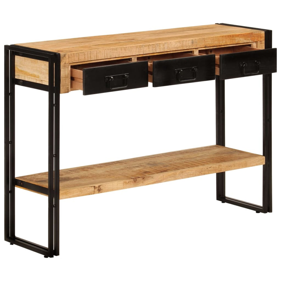 Wandtafel 0X30X76 Cm massief mangohout