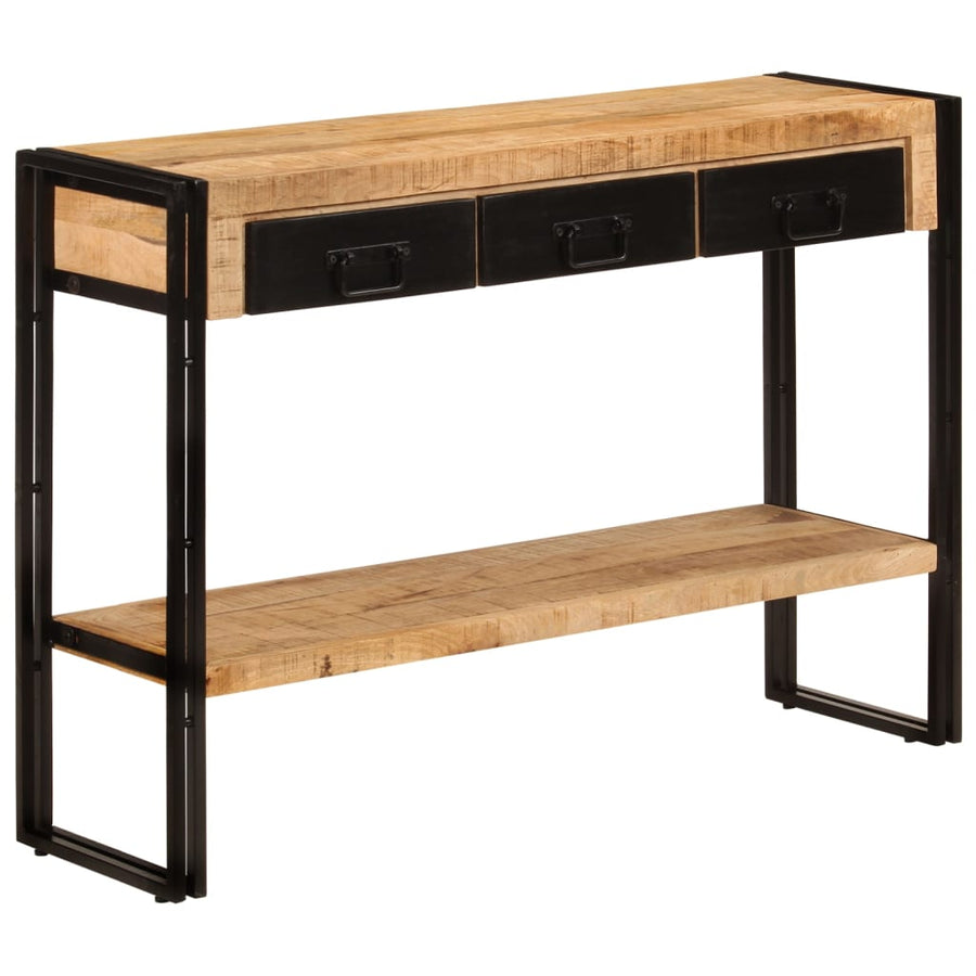 Wandtafel 0X30X76 Cm massief mangohout