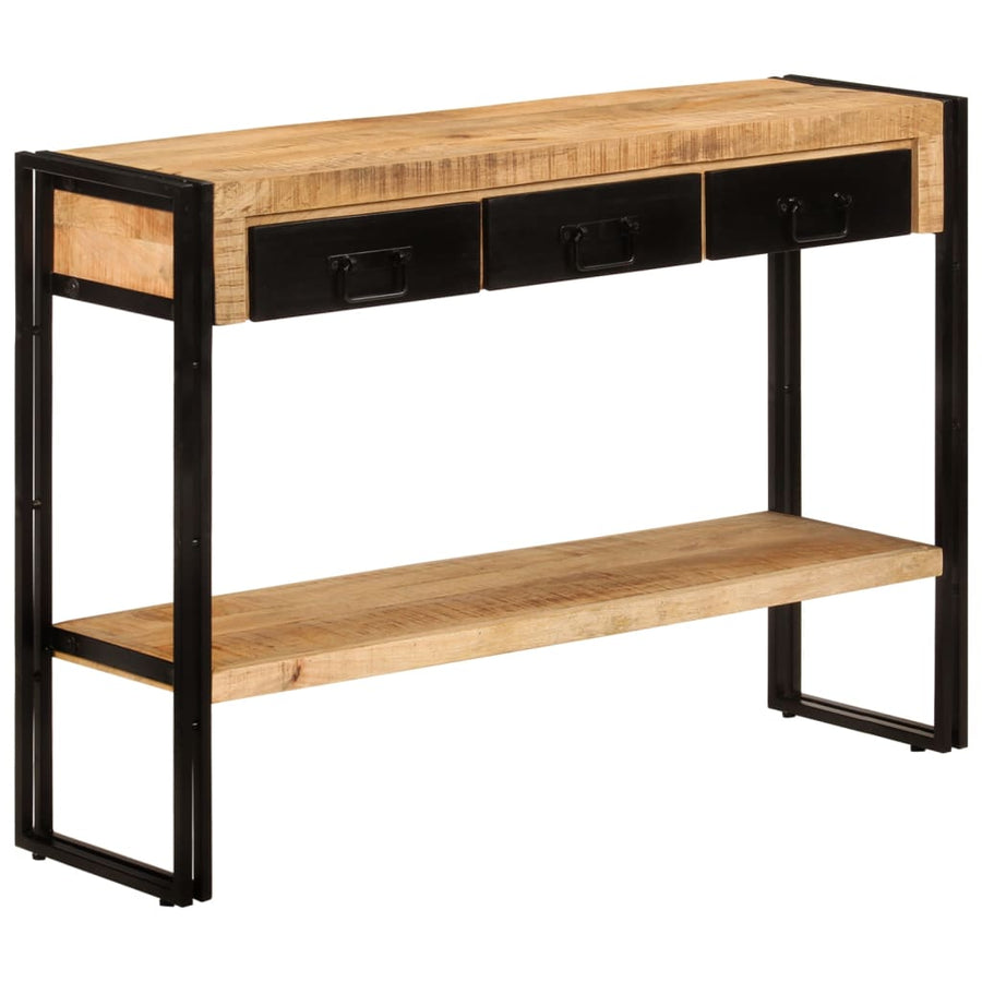 Wandtafel 0X30X76 Cm massief mangohout
