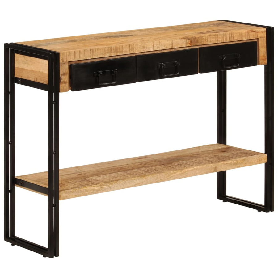 Wandtafel 0X30X76 Cm massief mangohout