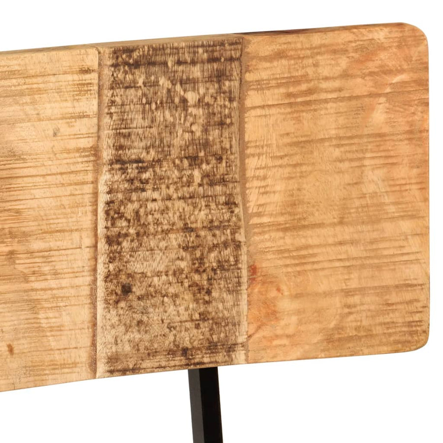 Eetkamerstoelen 2 St 44X40X80 Cm Massief Mangohout