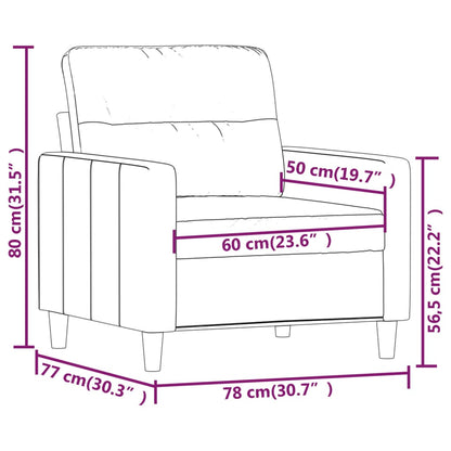 Fauteuil Stof 60 cm