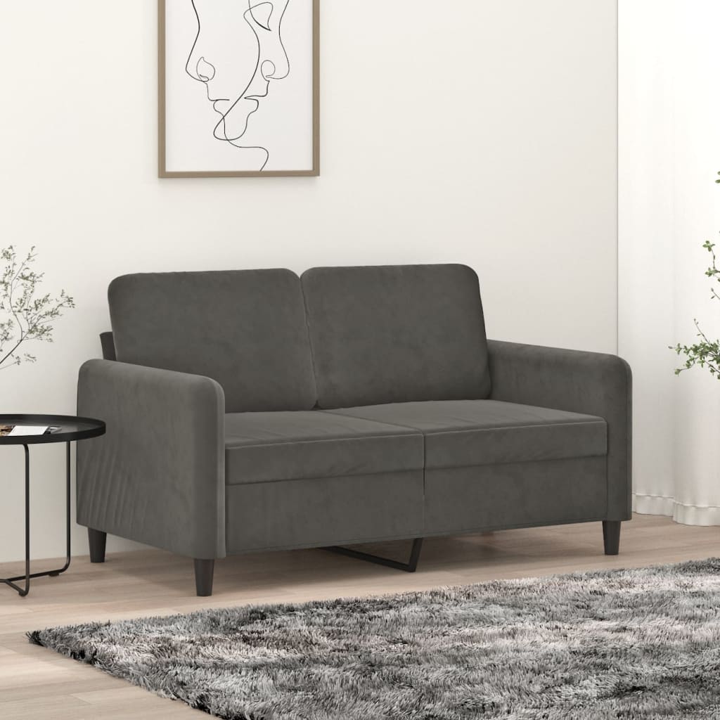 Tweezitsbank Fluweel 120 cm