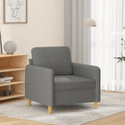 Fauteuil 60 Cm Stof Donkergrijs 78 x 77 x 80 cm