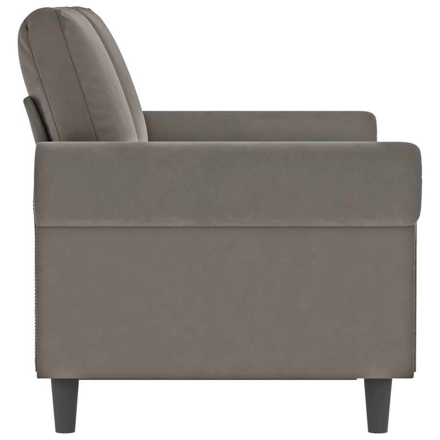 Tweezitsbank Fluweel 120 cm