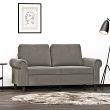 Tweezitsbank Fluweel 120 cm