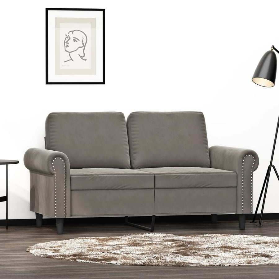 Tweezitsbank Fluweel 120 cm