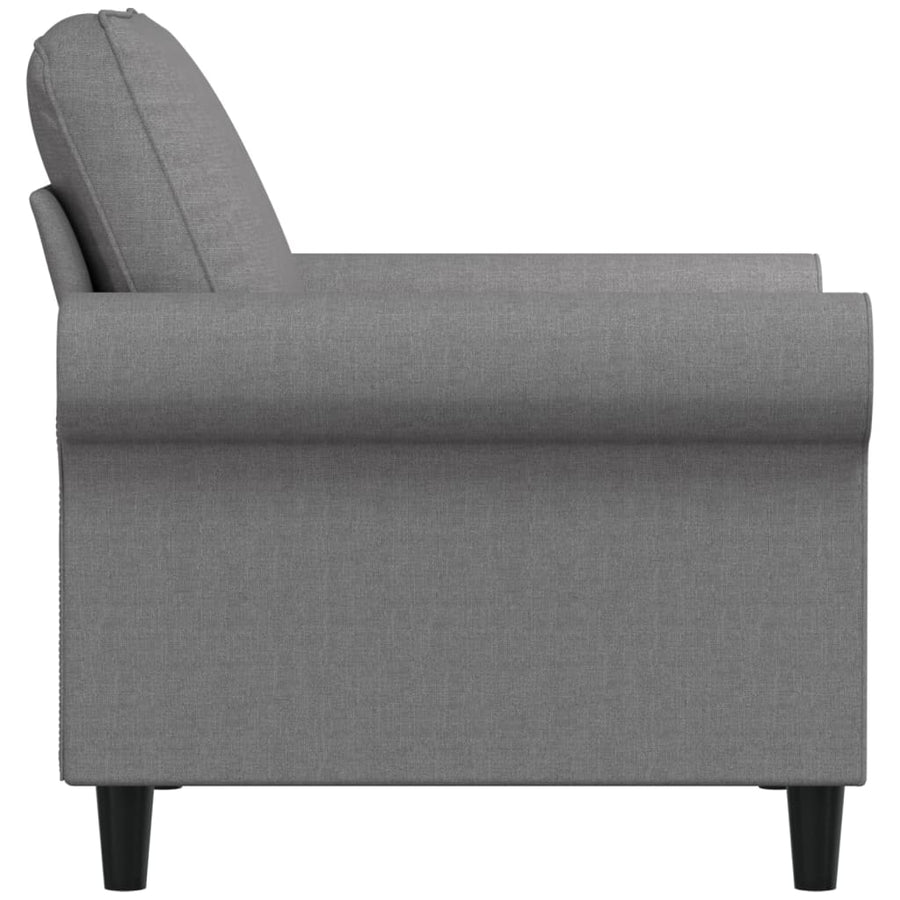 Fauteuil 60 cm stof lichtgrijs