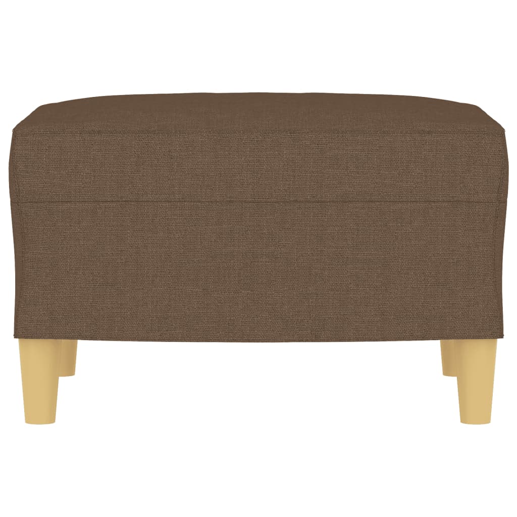 Voetenbank 60X50X41 Cm Stof Bruin