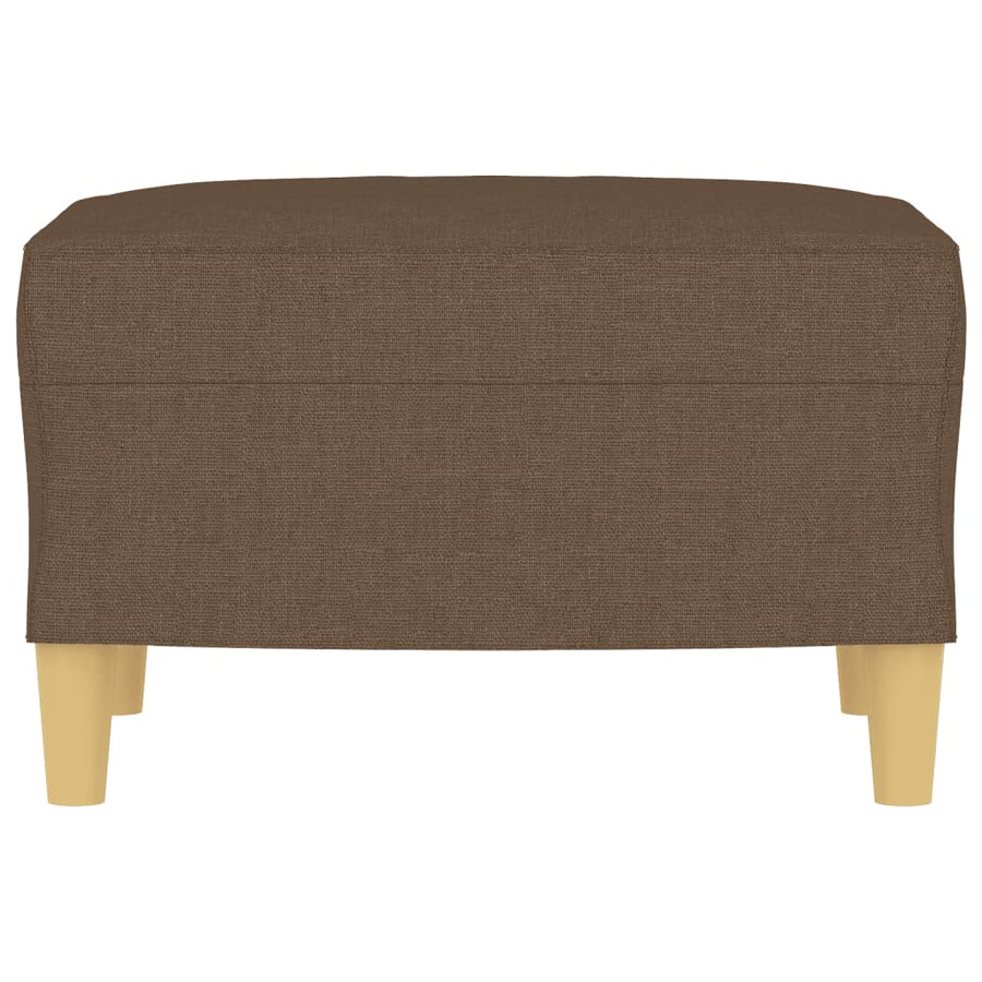 Voetenbank 60X50X41 Cm Stof Bruin