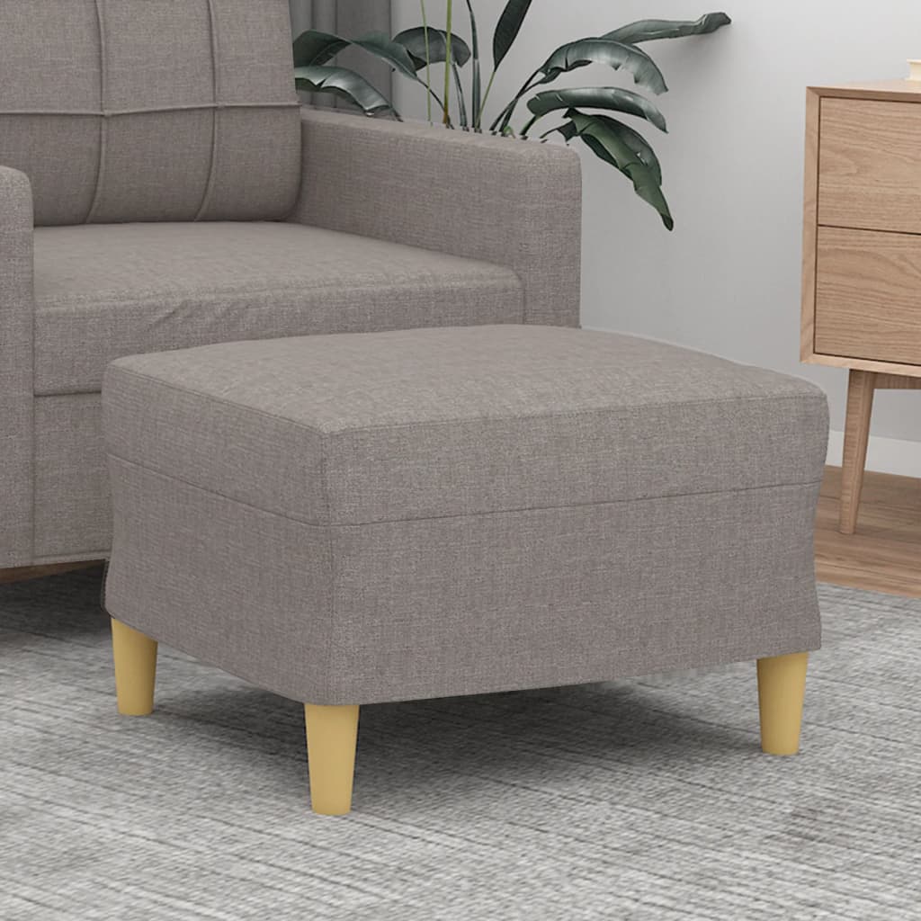 Voetenbank 60X50X41 Cm Stof Taupe