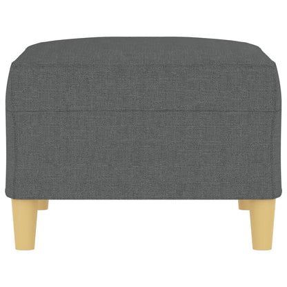 Voetenbank 70X55X41 Cm Stof Donkergrijs