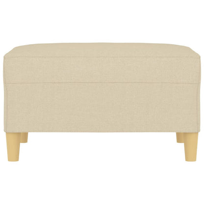 Voetenbank Stof Kleurig 1 70 x 55 x 41 cm Crème