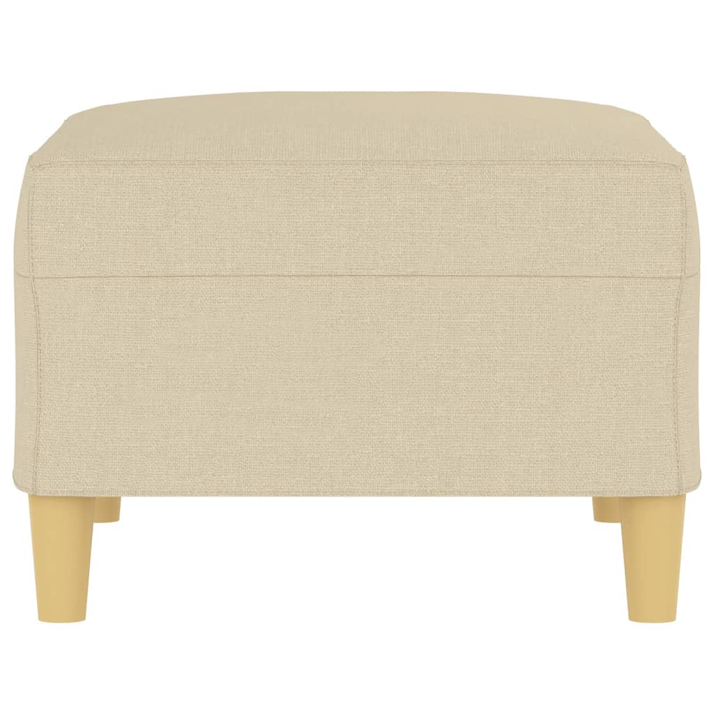 Voetenbank Stof Kleurig 1 70 x 55 x 41 cm Crème