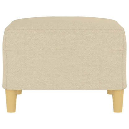 Voetenbank Stof Kleurig 1 70 x 55 x 41 cm Crème