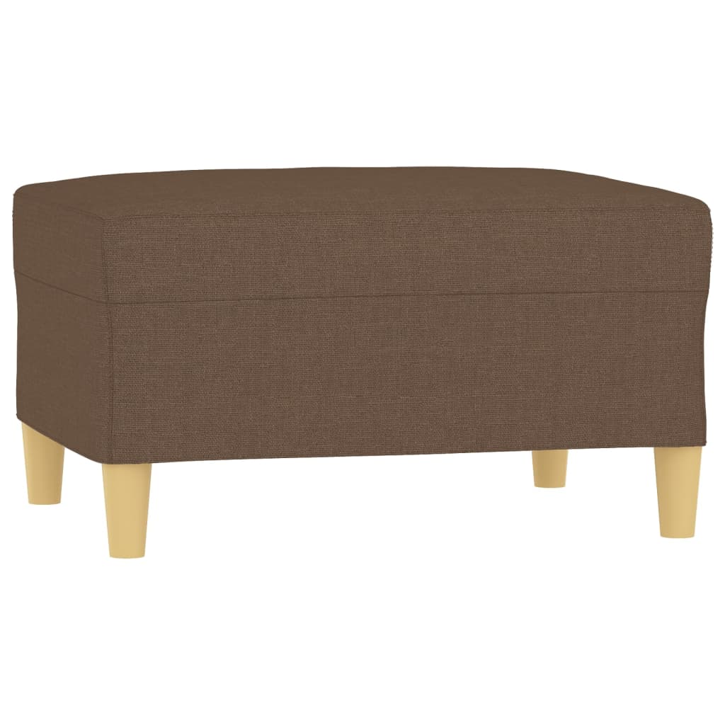 Voetenbank 70X55X41 Cm Stof Bruin