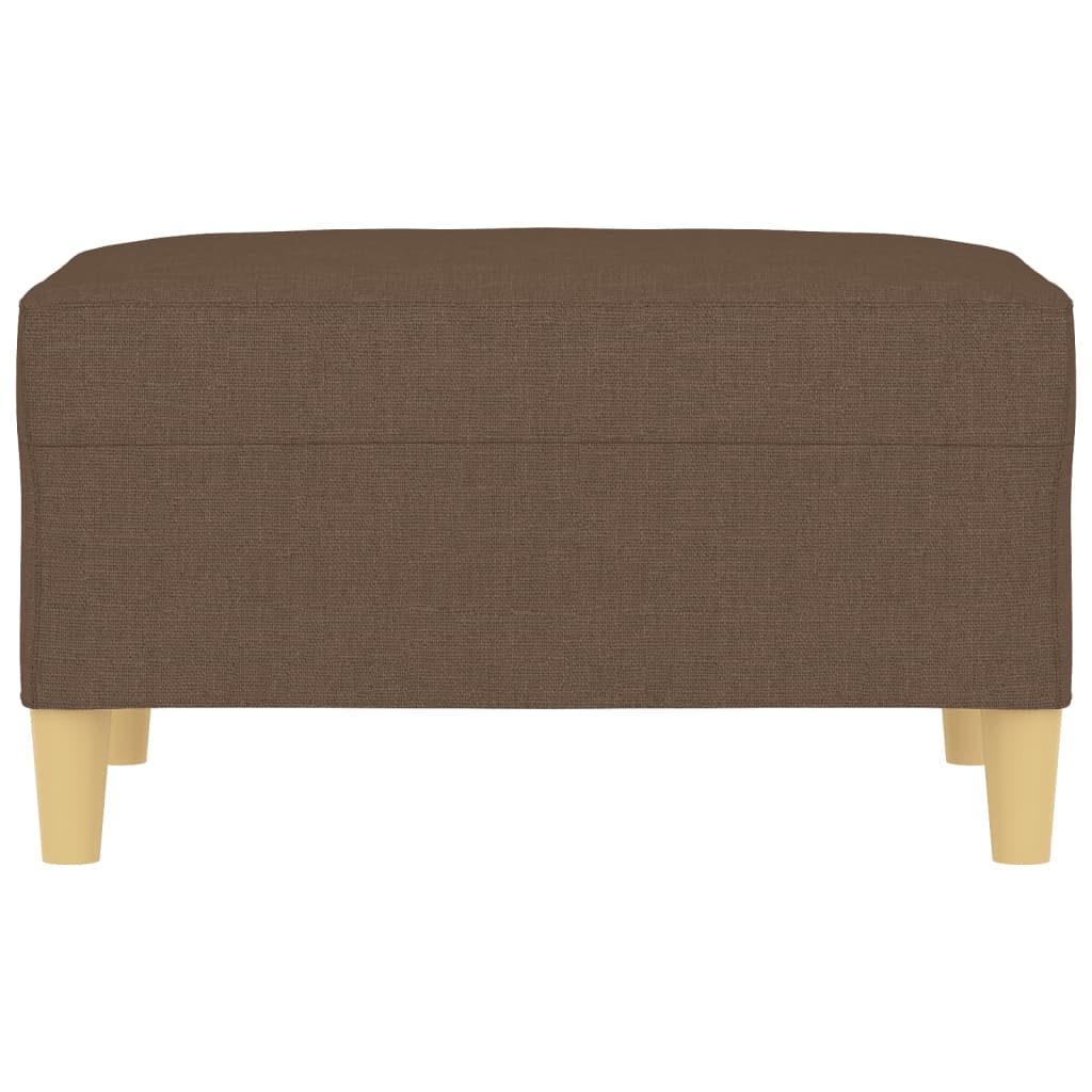 Voetenbank 70X55X41 Cm Stof Bruin