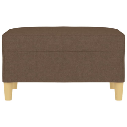 Voetenbank 70X55X41 Cm Stof Bruin