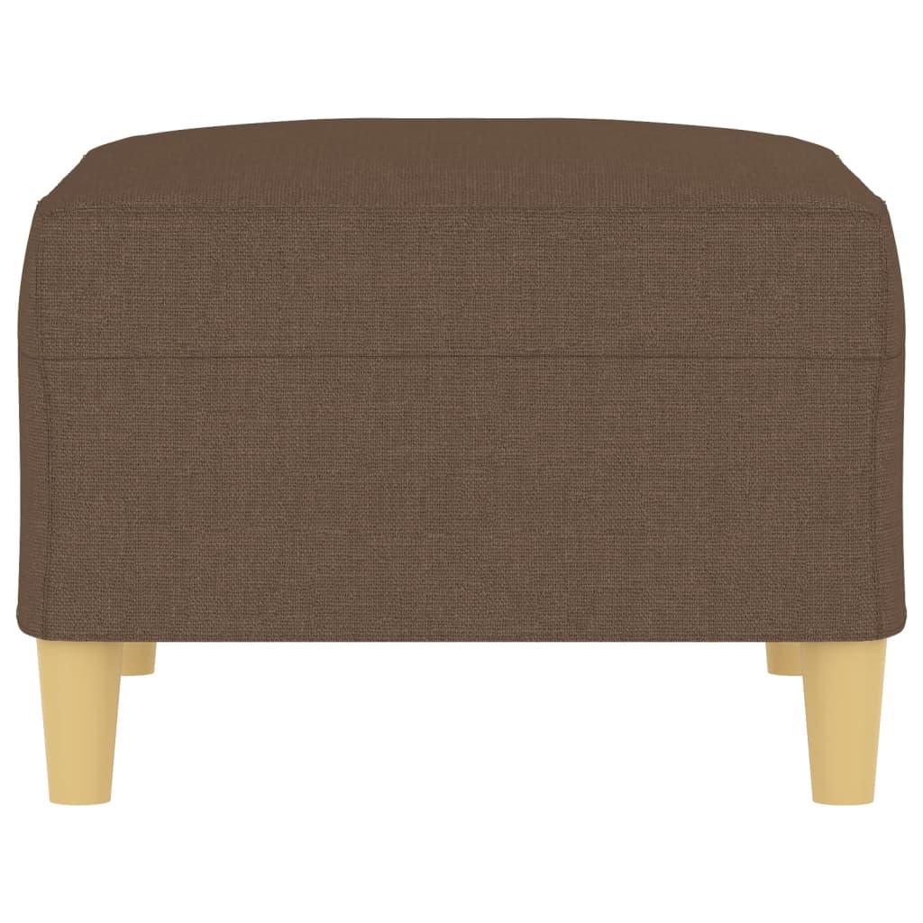 Voetenbank 70X55X41 Cm Stof Bruin