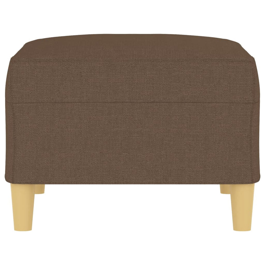 Voetenbank 70X55X41 Cm Stof Bruin