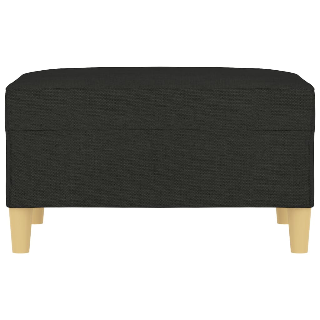 Voetenbank 70X55X41 Cm Stof Zwart