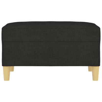 Voetenbank 70X55X41 Cm Stof Zwart