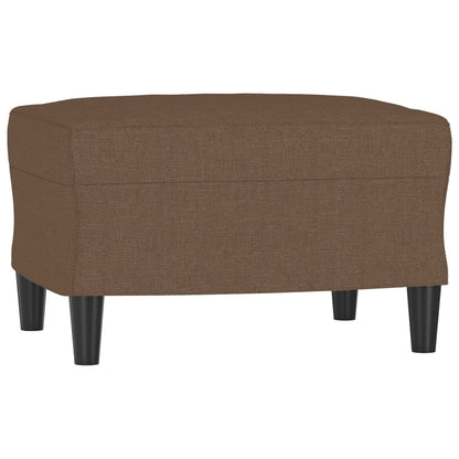 Voetenbank Stof 60 x 50 x 41 cm Bruin