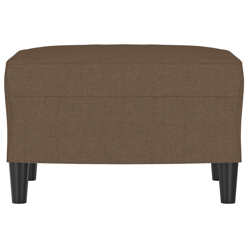 Voetenbank Stof 60 x 50 x 41 cm Bruin