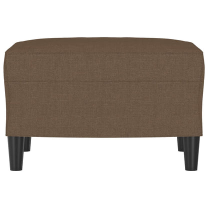Voetenbank Stof 60 x 50 x 41 cm Bruin