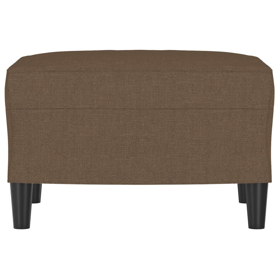 Voetenbank Stof 60 x 50 x 41 cm Bruin